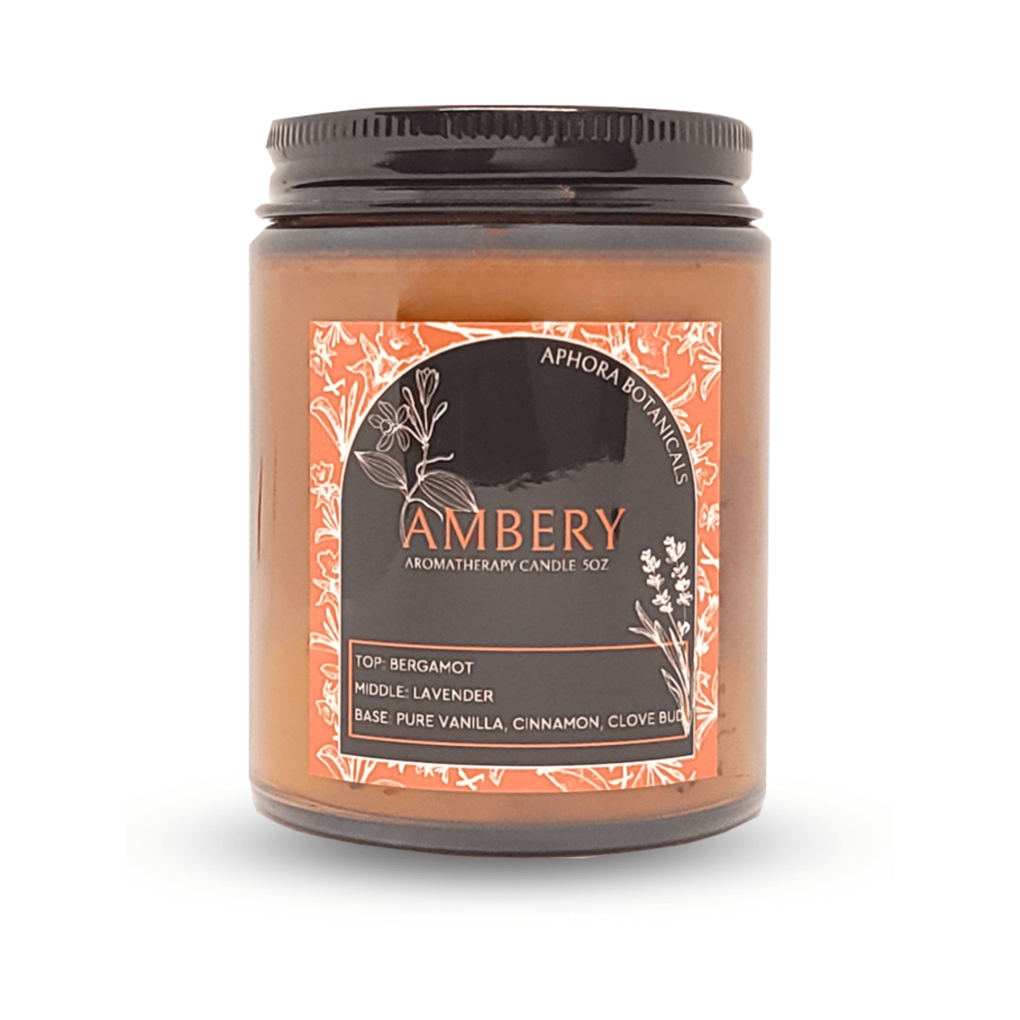 Ambery Soy Travel Candle - 5oz - product image