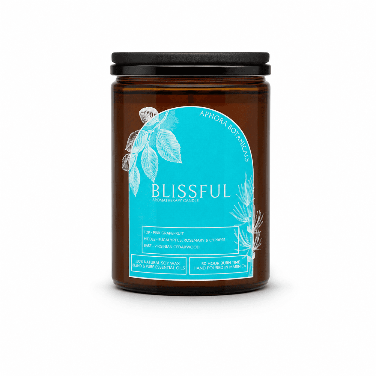 Blissful Aromatherapy Soy Candle - 13oz/50hr burn time - product image 1