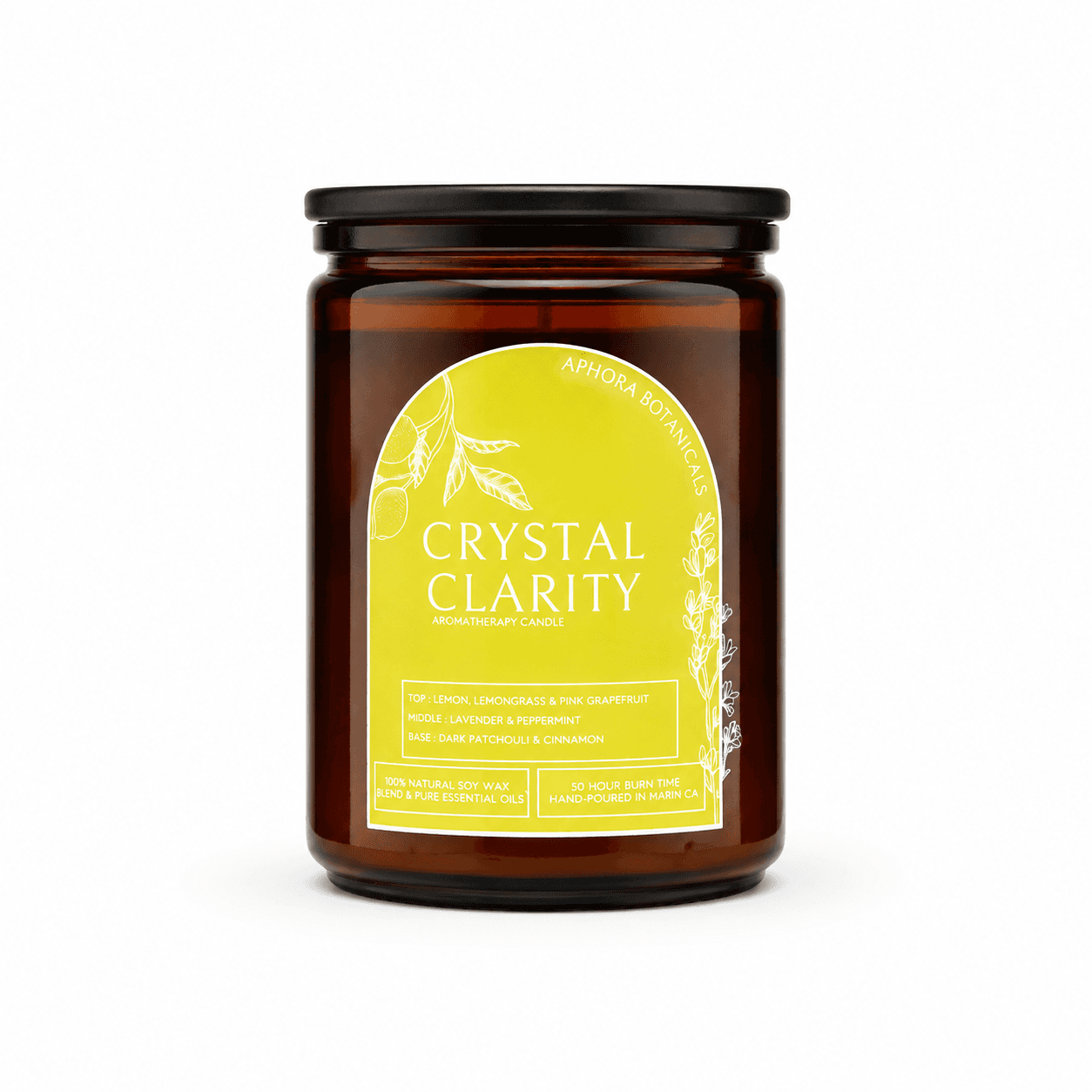 Crystal Clarity Aromatherapy Soy Candle - 13oz/50 hour burn time - product image 1