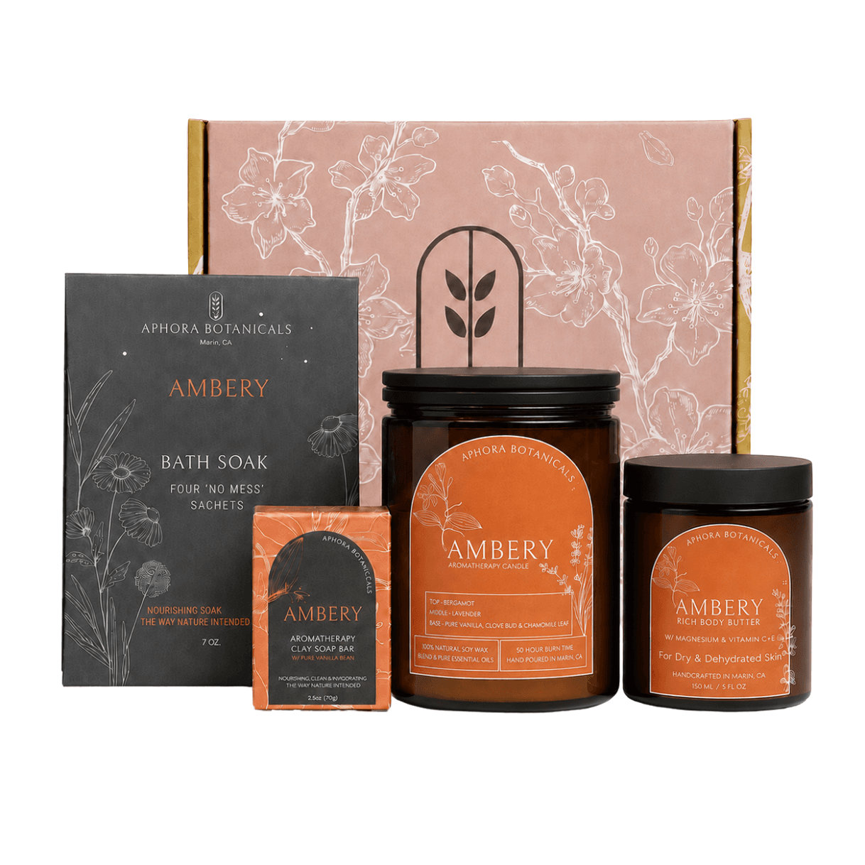 Ambery Aromatherapy Bath and Body Gift Set - product image 1