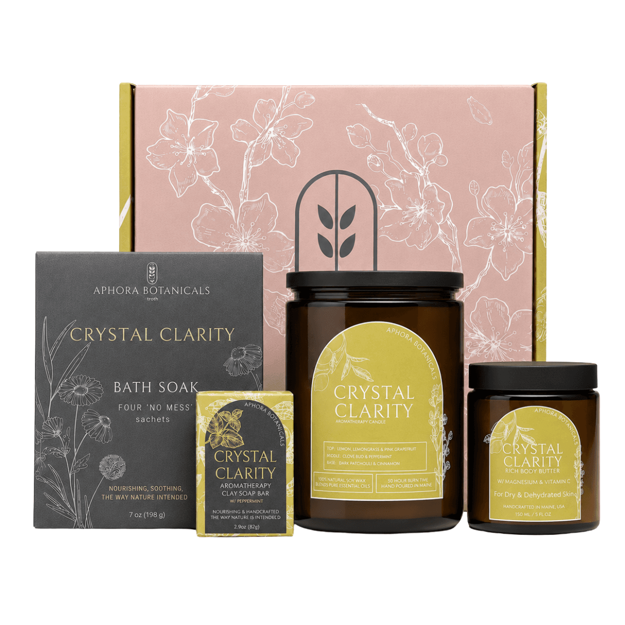 Crystal Clarity Aromatherapy Bath and Body Gift Set - product image 1