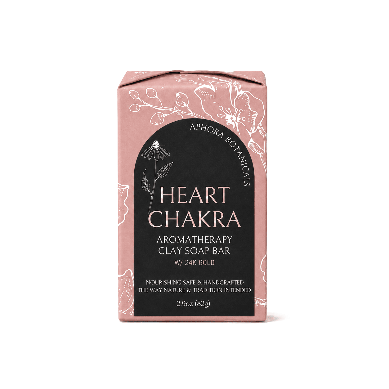Heart Chakra Aromatherapy Clay Soap Bar - product image 1