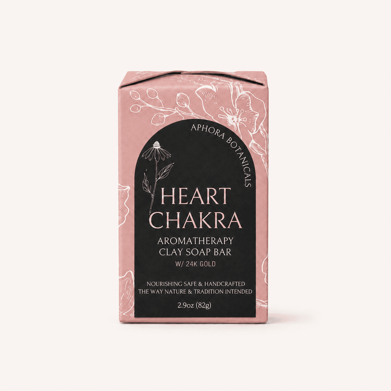 Heart Chakra Aromatherapy Clay Soap Bar - product image 1