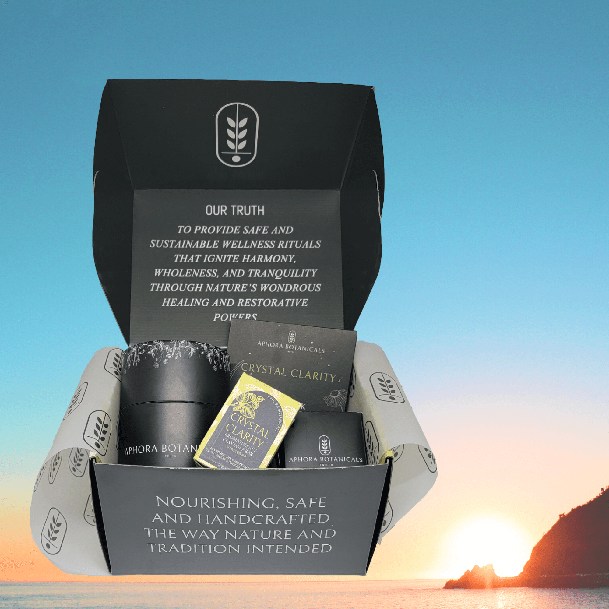 Crystal Clarity Aromatherapy Bath and Body Gift Set - product image