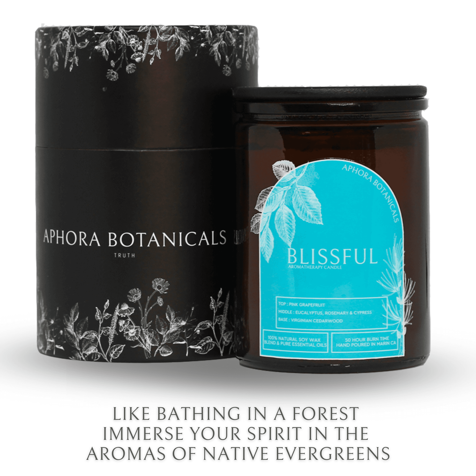 Blissful Aromatherapy Soy Candle - 13oz/50hr burn time - product image